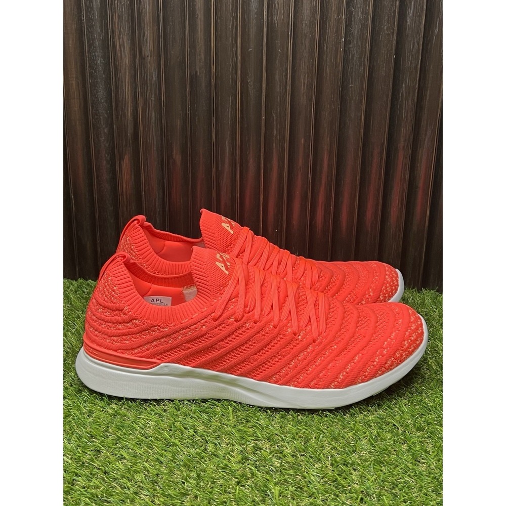 Size 10 - APL MEN'S TECHLOOM‎ WAVE IMPULSE RED/FADED PEACHWHITE 1-2-009-224-626